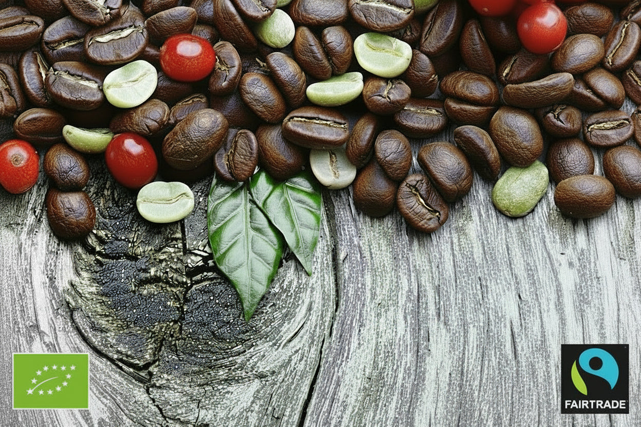 Fairtrade- und Bio-Kaffee