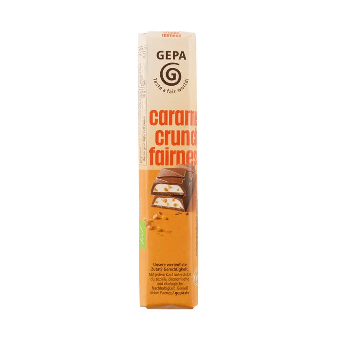 GEPA Bio Fairetta Vollmilch Caramel-Crunch