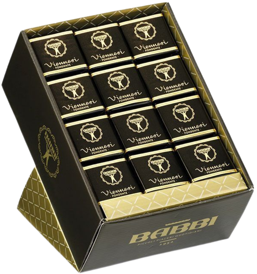 Babbi Viennesi Fondente Display