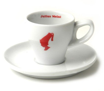 Julius Meinl Espresso Tasse weiß