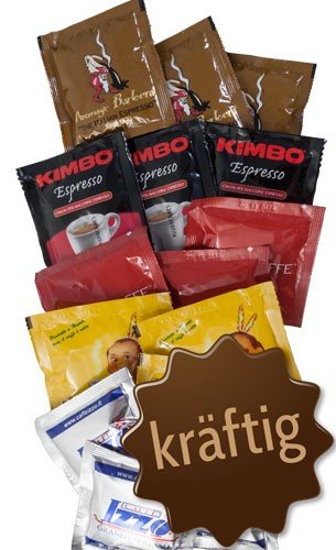 Probierset KRÄFTIG Espresso ESE-Pads