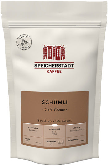 Speicherstadt Kaffee Schümli Caffe Creme